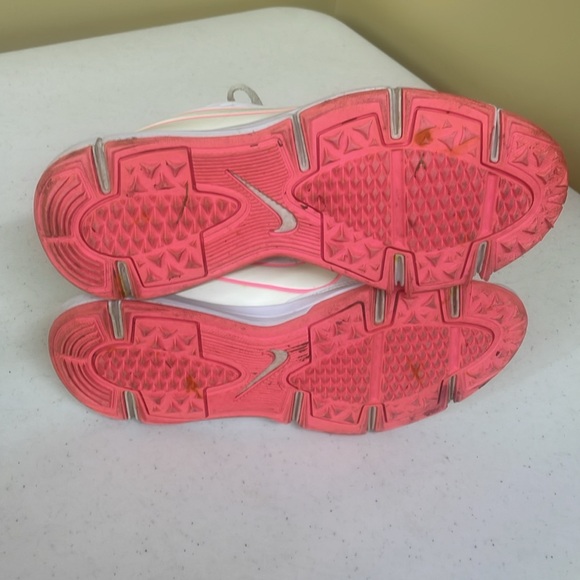 Women’s Nike Explorer 2 Golf Shoes Size 8.5 Pink And White Lace Up - Picture 9 of 13